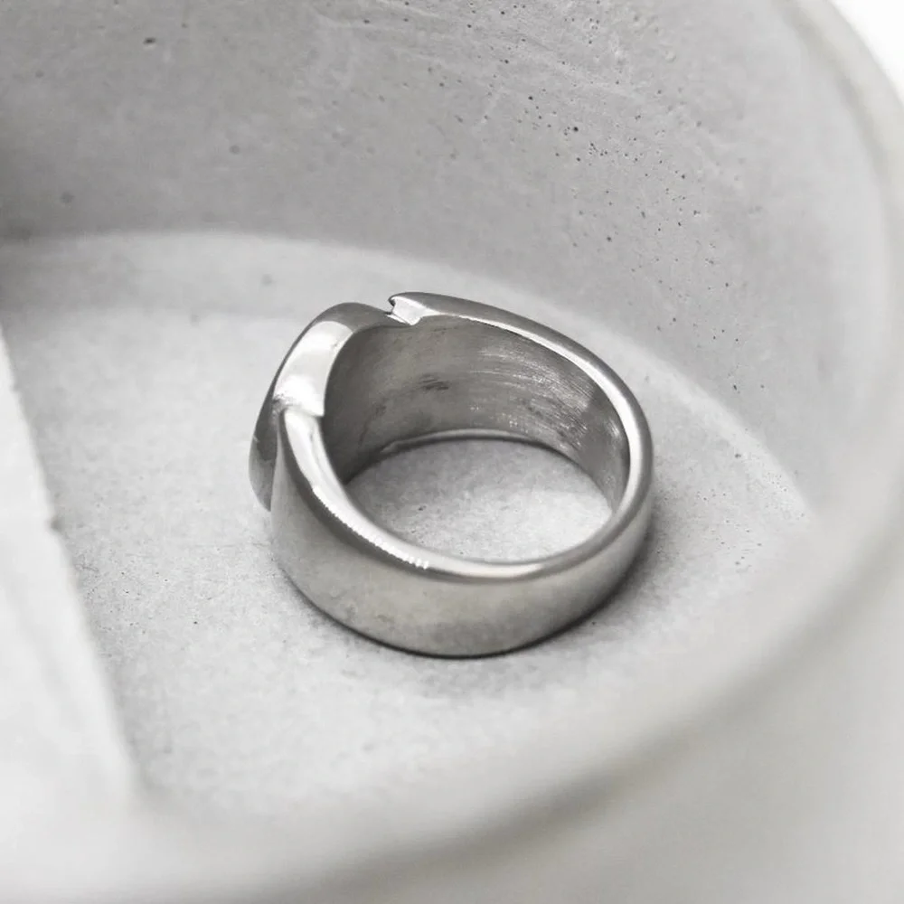 Silver 8 Ball Ring